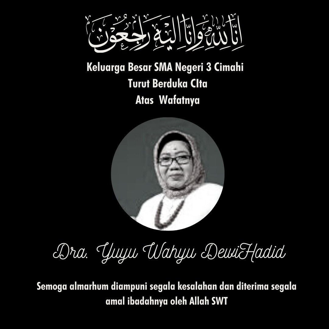 Innalillahi wa Inna Ilaihi Rajiun Turut Berduka Cita Atas Berpulangnya Guru BP/BK Dra. Yuyu Wahyu Dewi